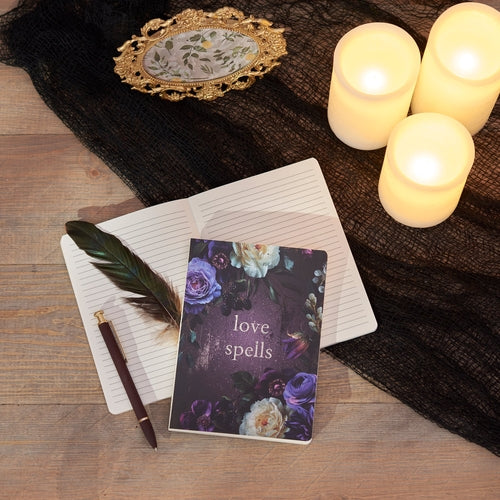 Dark Botanical Love Spells Double-Sided Journal