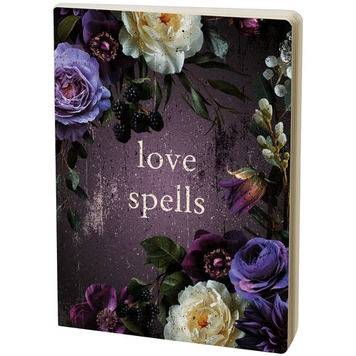 Dark Botanical Love Spells Double-Sided Journal