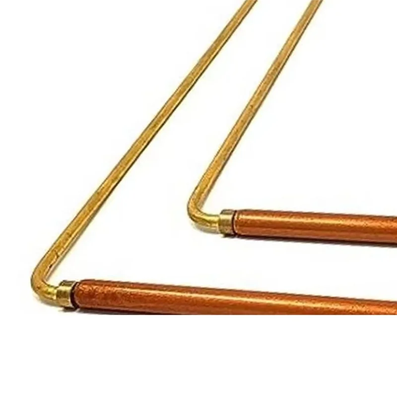 🔮 M16K Copper Dowsing Rod Set – 2PCS Water & Treasure Divining Tools