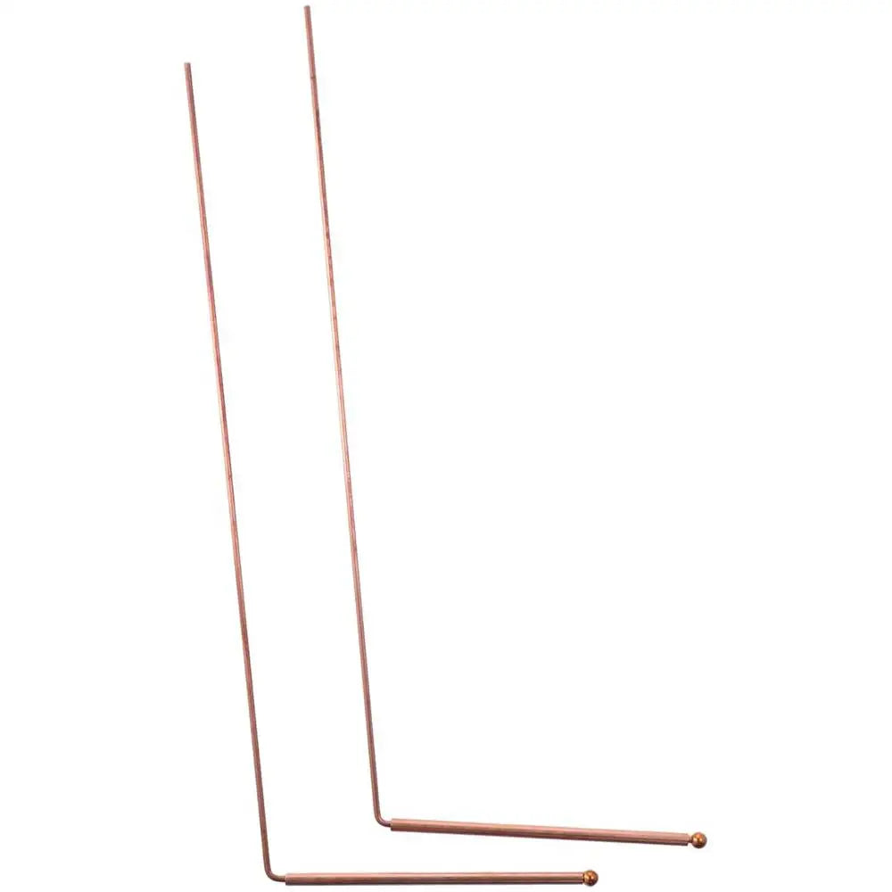 ๐ฎ 2PCS Pure Copper Dowsing Rods โ High Sensitivity Paranormal Divination Tool
