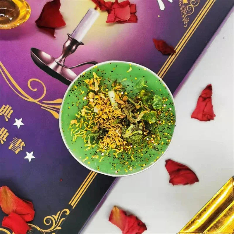 🌸 Mini Manifestation Herbal Intention Candles
