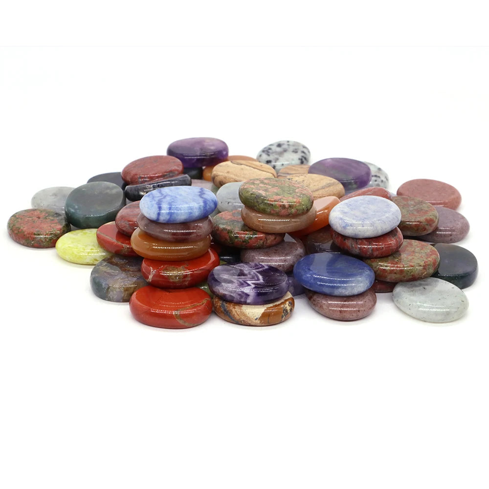 π Forget Worry Stones β Healing Crystal Thumb Stones for Success, Health & Wealth