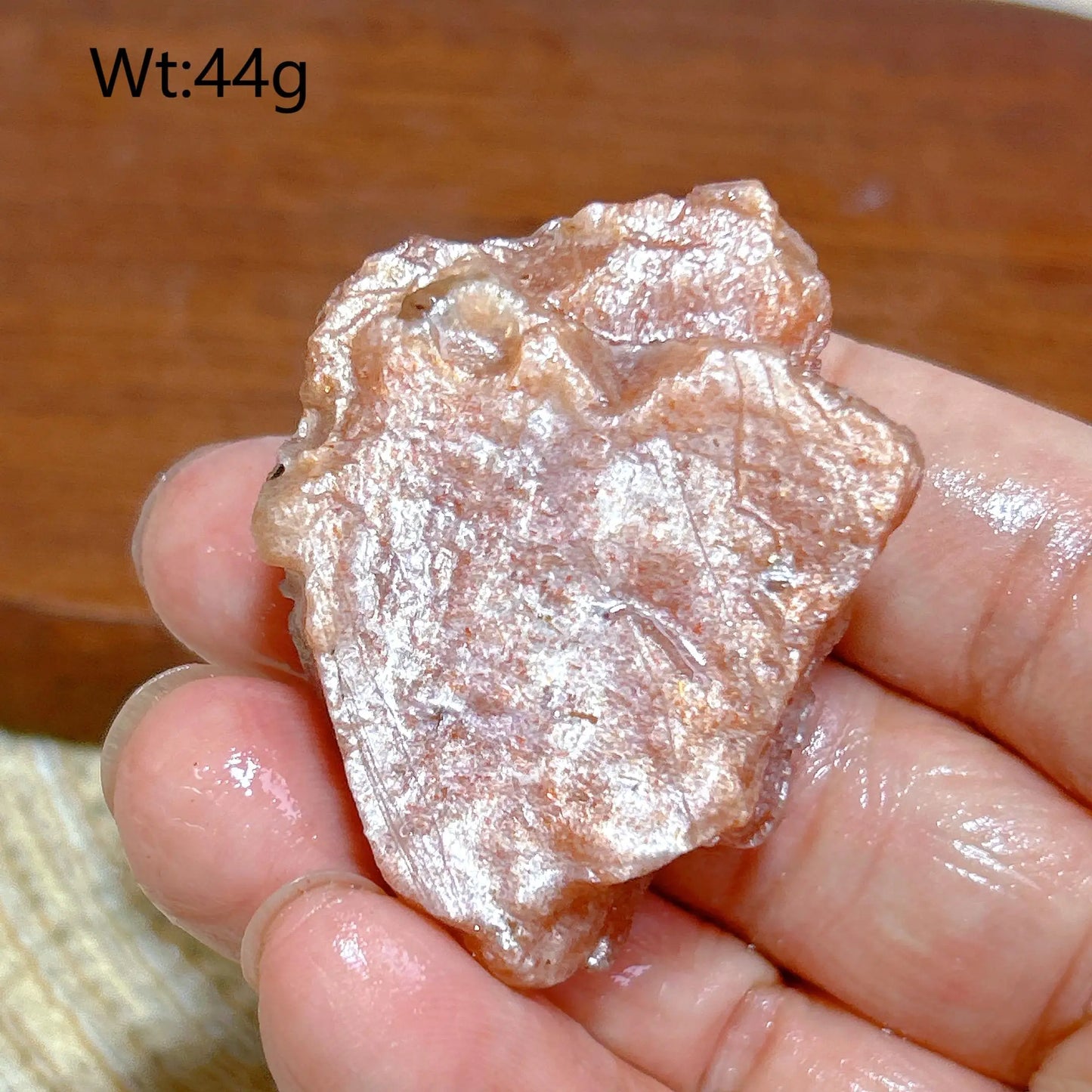 Natural Crystal Gem Sunstone Raw Stone Golden Rainbow Flash Gemstone Desk Reiki Home Decoration Gift Rare Prismatic