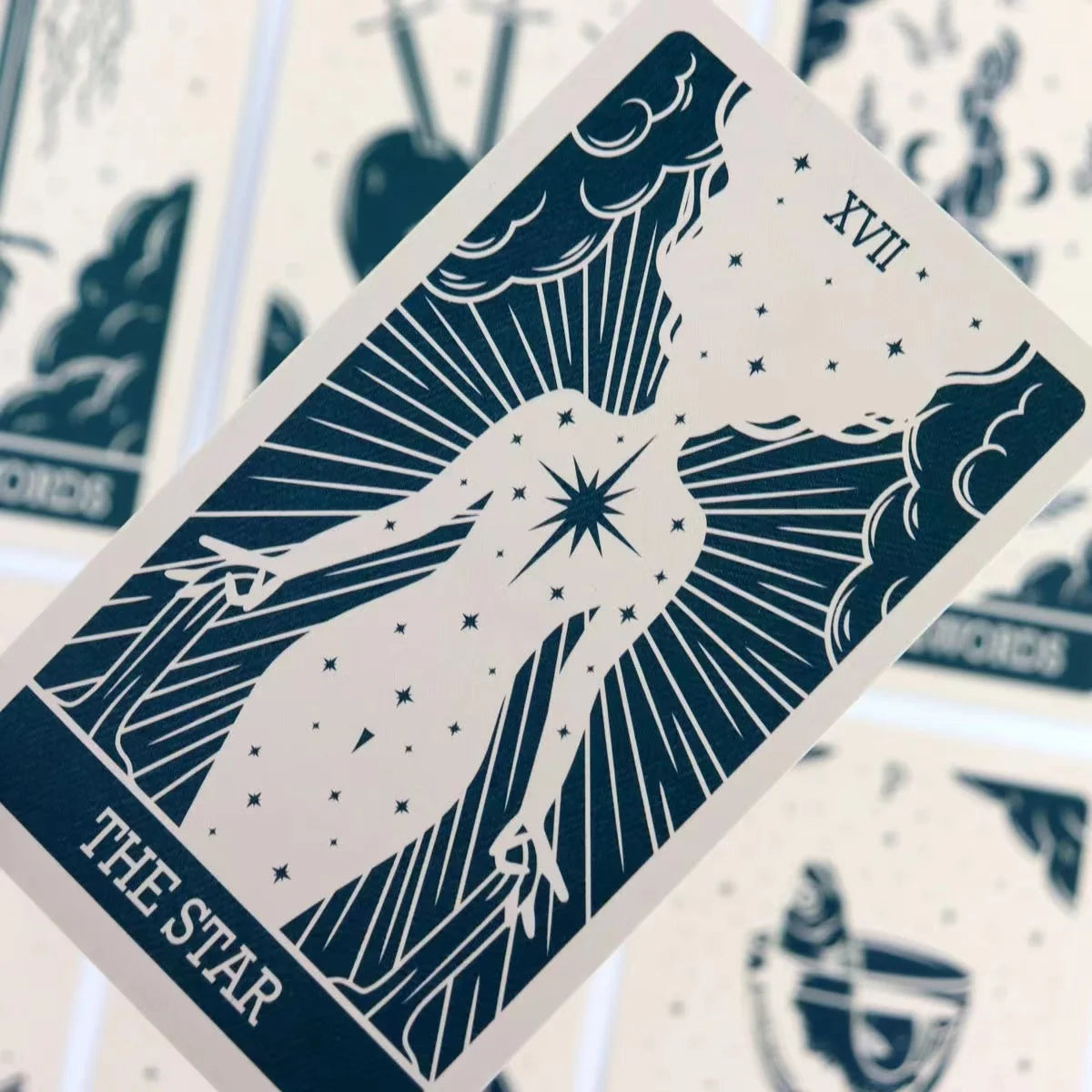 🔮 Magic Witch Tarot Deck – 78 Cards | Full English Edition