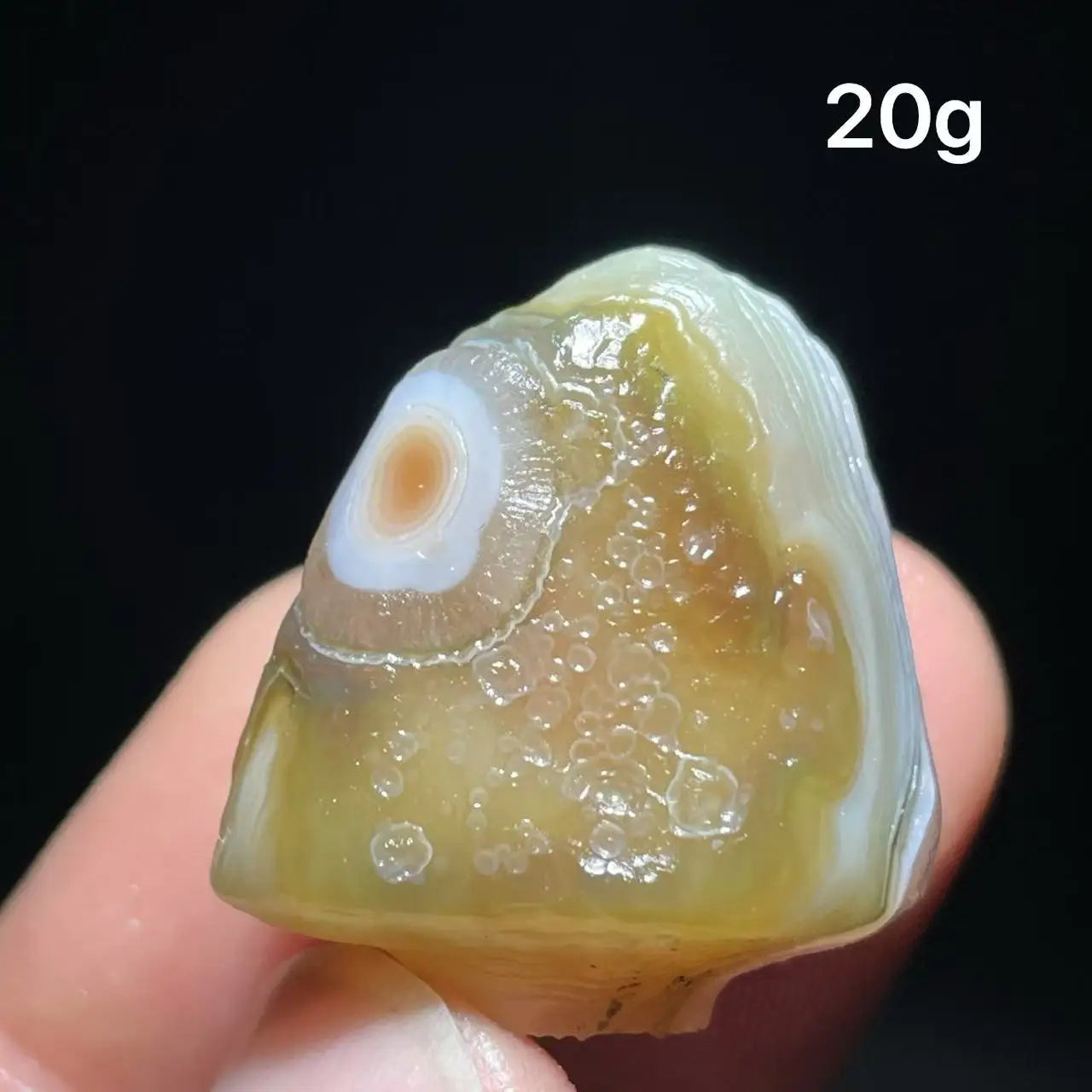 🖤 Natural Black Sardonyx & Gobi Agate Energy Stone