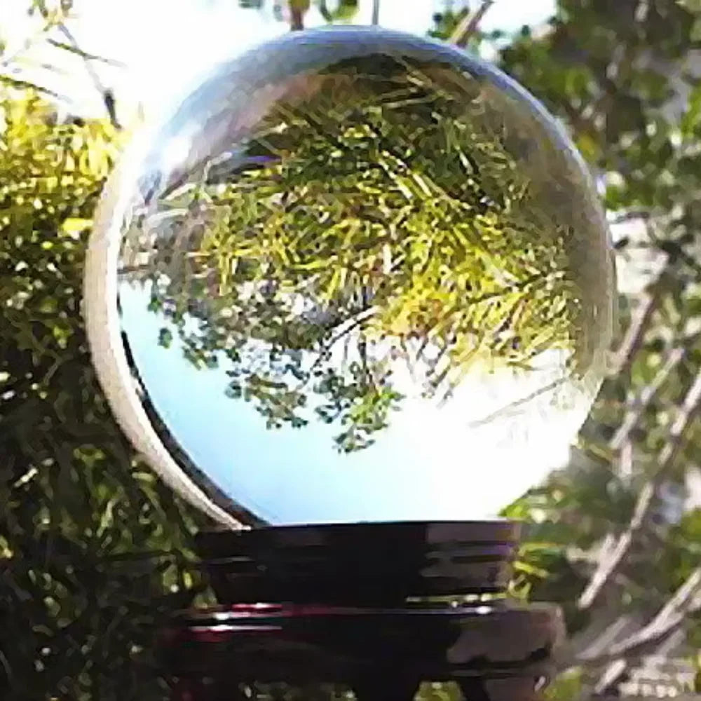 🔮 Extra-Large Glass Energy Sphere — Spiritual Healing & Meditation Orb