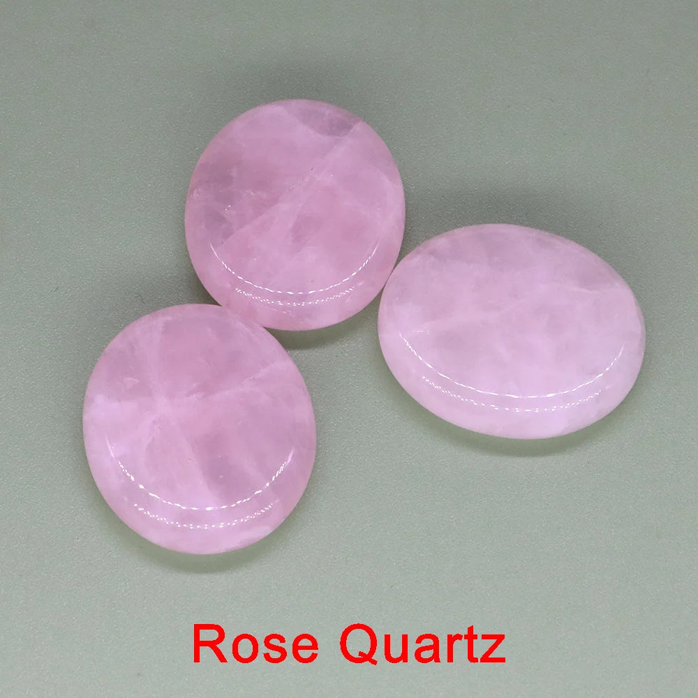 π Forget Worry Stones β Healing Crystal Thumb Stones for Success, Health & Wealth
