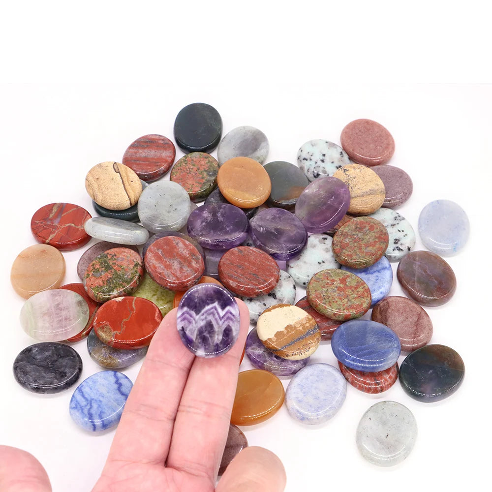 π Forget Worry Stones β Healing Crystal Thumb Stones for Success, Health & Wealth