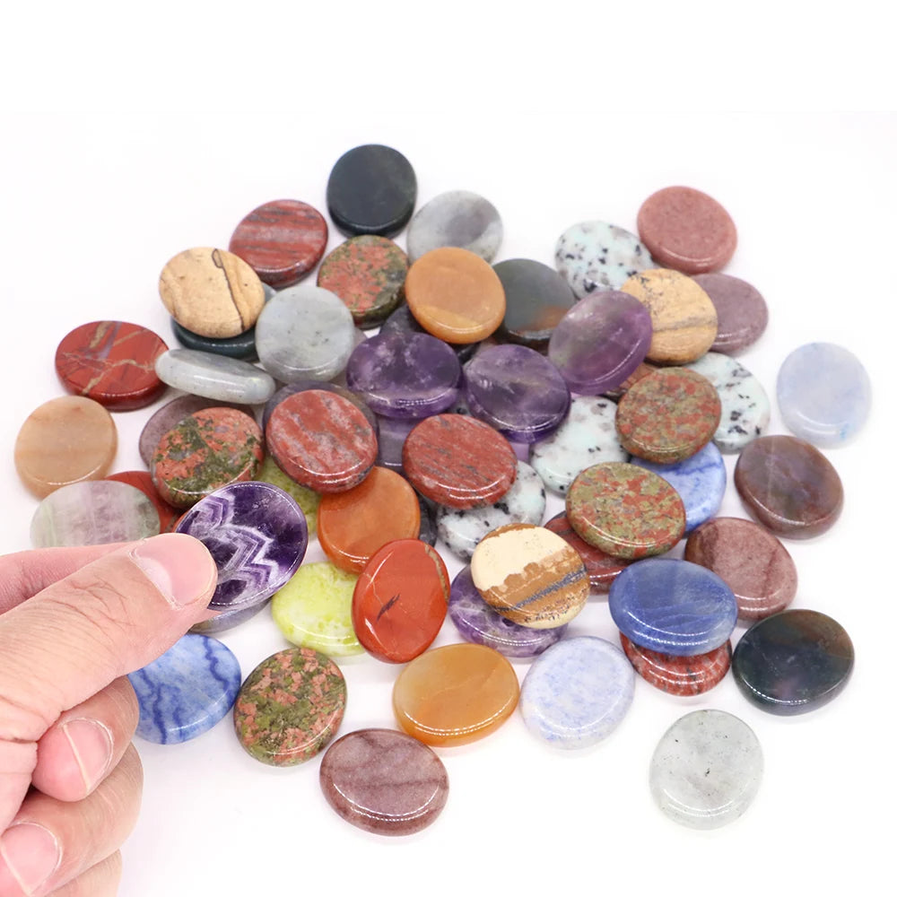 π Forget Worry Stones β Healing Crystal Thumb Stones for Success, Health & Wealth