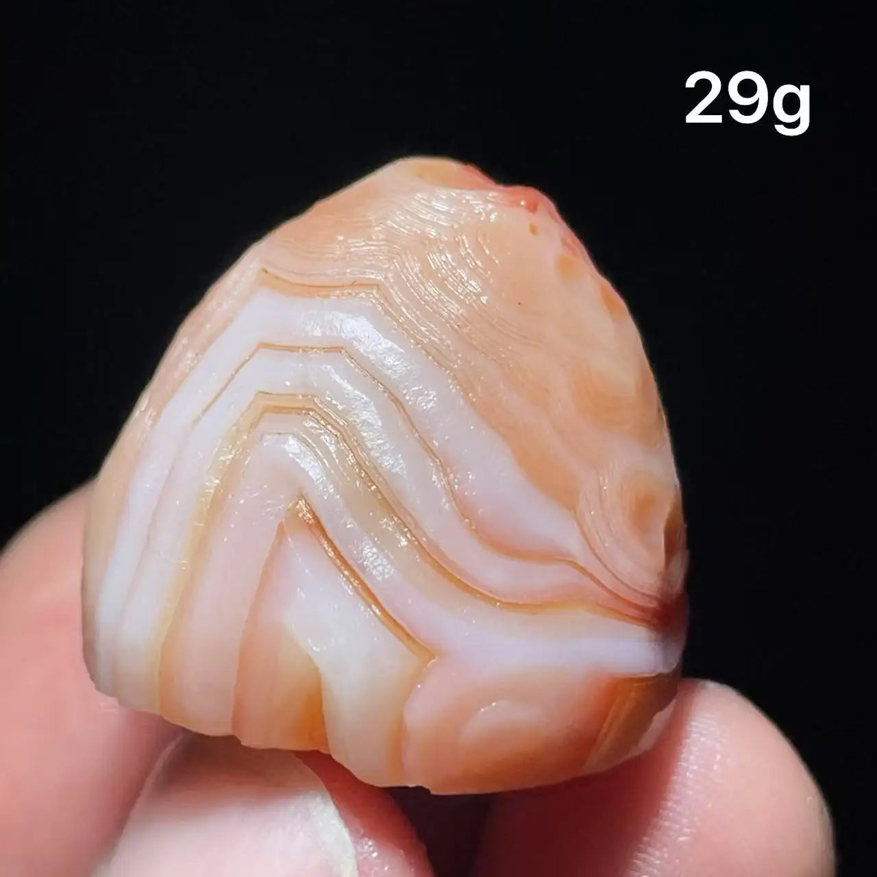 🖤 Natural Black Sardonyx & Gobi Agate Energy Stone