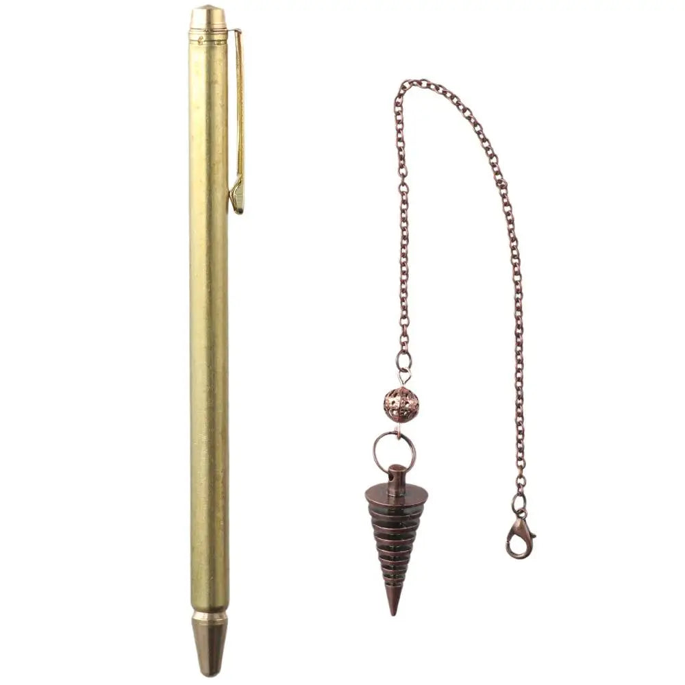 ๐ฎ 2PCS Pure Copper Dowsing Rods โ High Sensitivity Paranormal Divination Tool