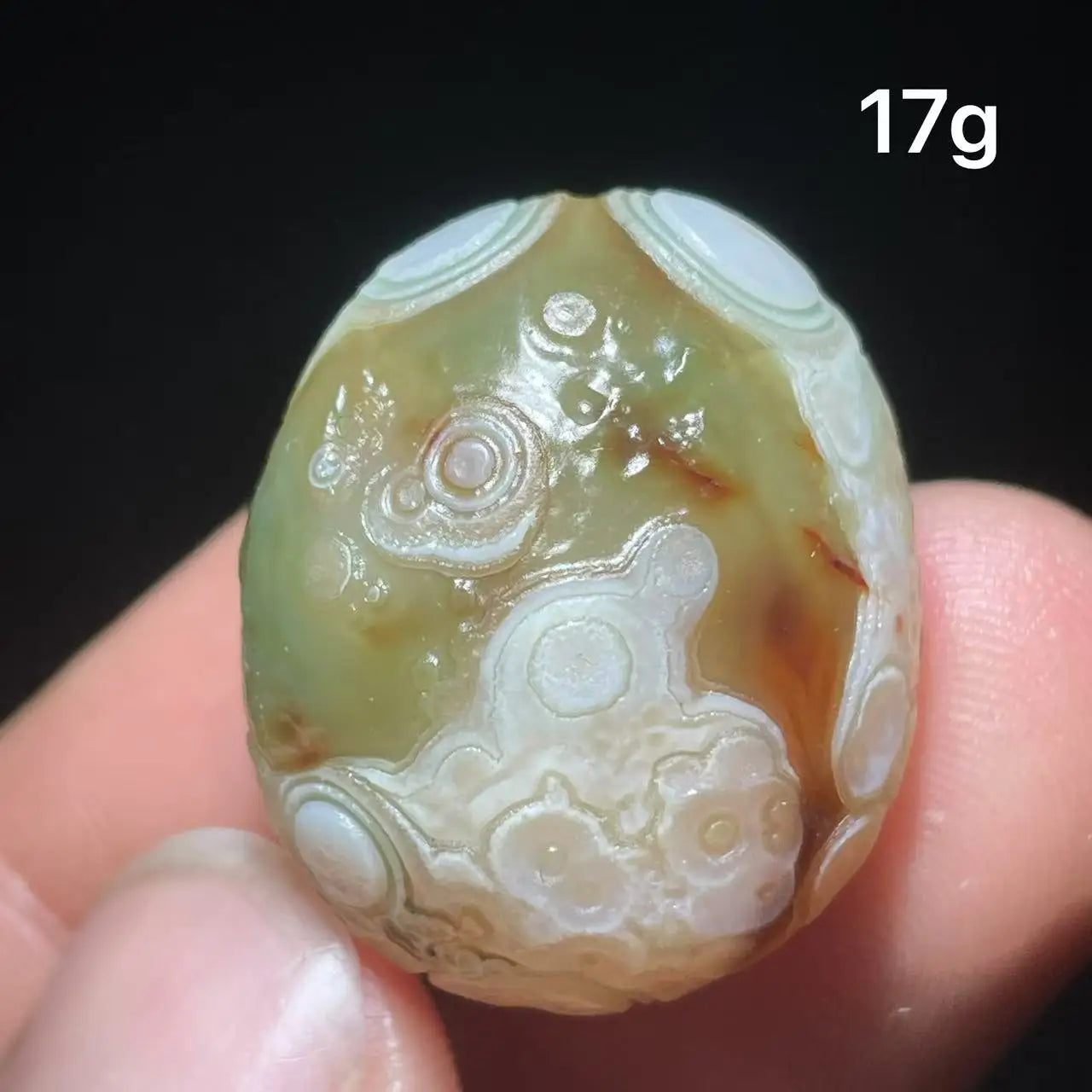 🖤 Natural Black Sardonyx & Gobi Agate Energy Stone