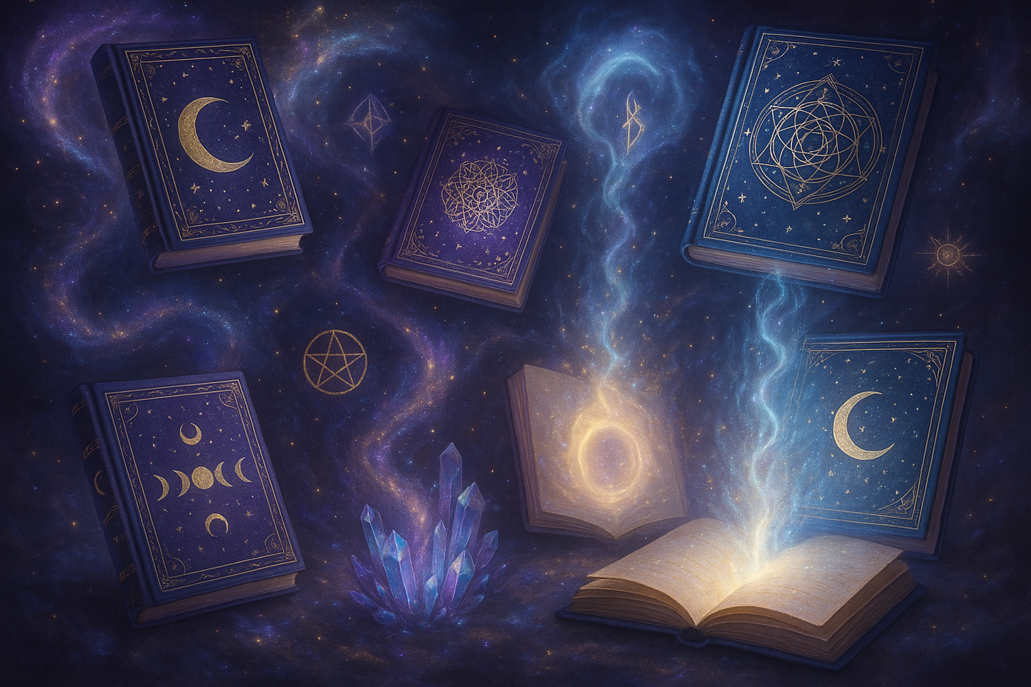 Write your magic into existence.
The Ether & Earth Journal Collection offers beautifully designed notebooks and guided journals for intention-setting, manifestation, grimoire, spells, rituals, and spiritual reflection.
Each page is a portal — a space to channel your thoughts, dreams, and divine downloads. use magical, ethereal colors