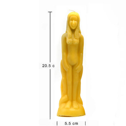 🕯️ Ritual Figure Candle — Male & Female Form