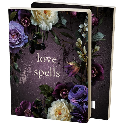 Dark Botanical Love Spells Double-Sided Journal