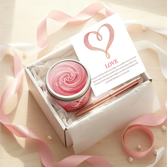💞 Law of Attraction Manifestation Candle — 3oz Rose & Jasmine