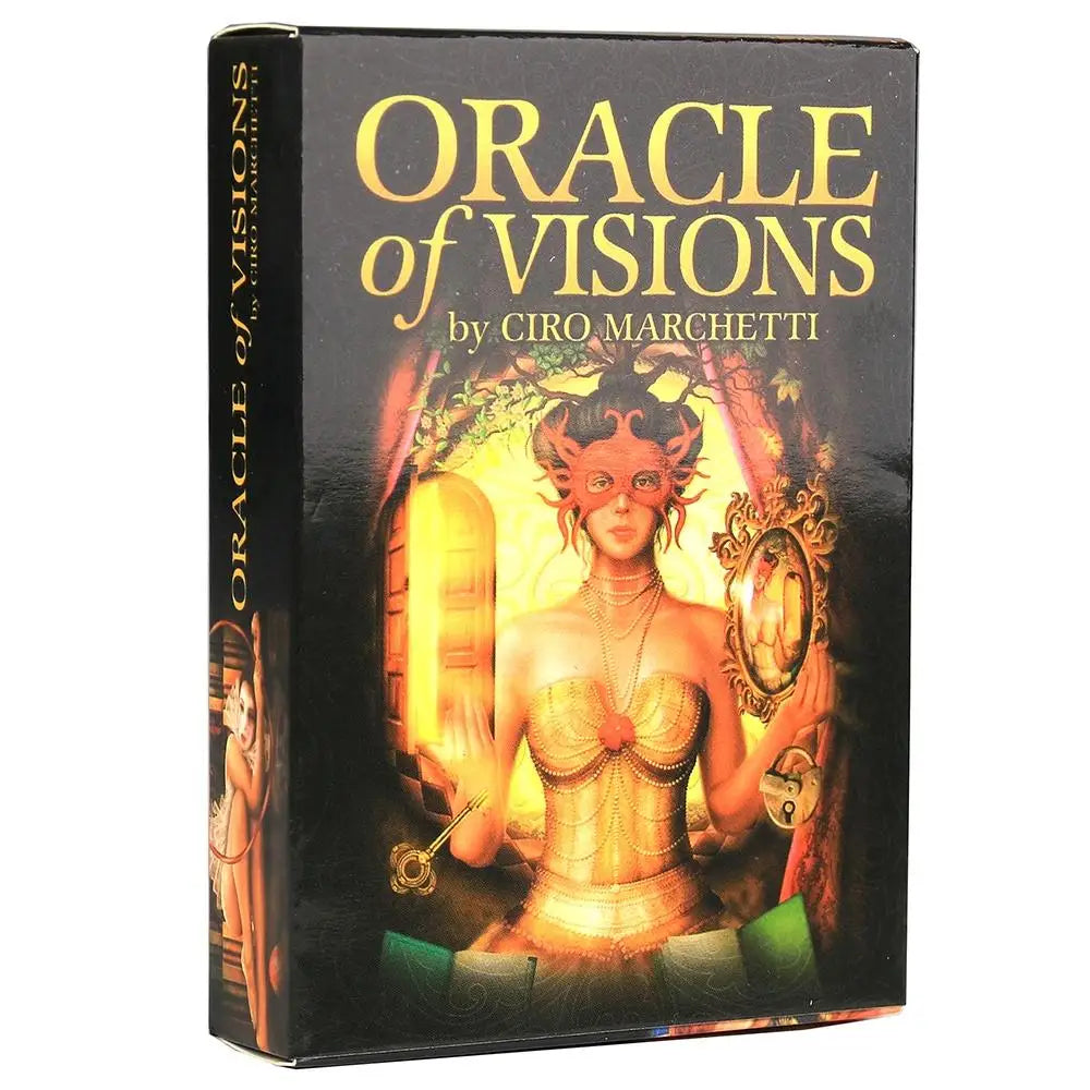 🔮 Oracle of Visions – 52-Card Tarot Oracle Deck with PDF Guidebook