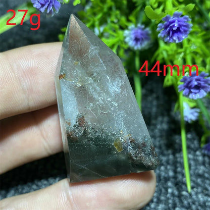 🔮 Natural Ghost Phantom Quartz Crystal Tower