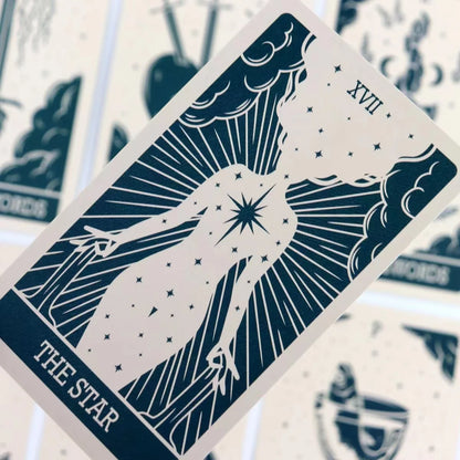 🔮 Magic Witch Tarot Deck – 78 Cards | Full English Edition