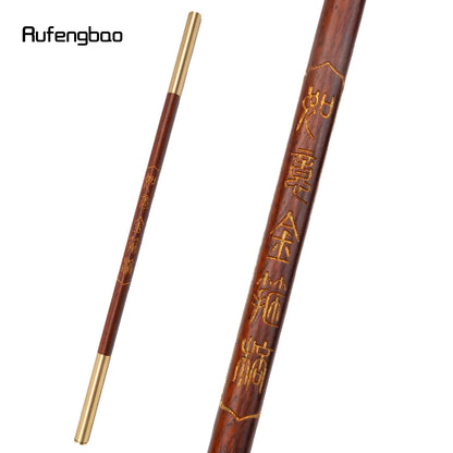 🪶 Handcrafted Brown Wooden Wand — Traditional Ritual & Energy Healing Tool (45cm)