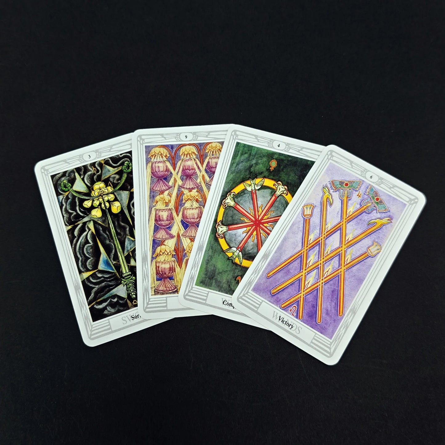 🜂 Aleister Crowley Thoth Tarot Deck – Divination & Oracle Cards