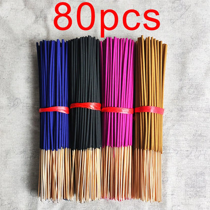 🌿 Natural Aromatherapy Incense Sticks — 80 / 200 pcs Set