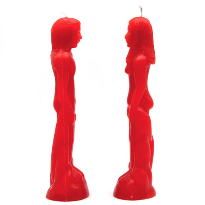 🕯️ Ritual Figure Candle — Male & Female Form