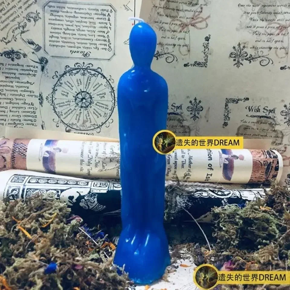 🕯️ Ritual Figure Candle — Male & Female Form