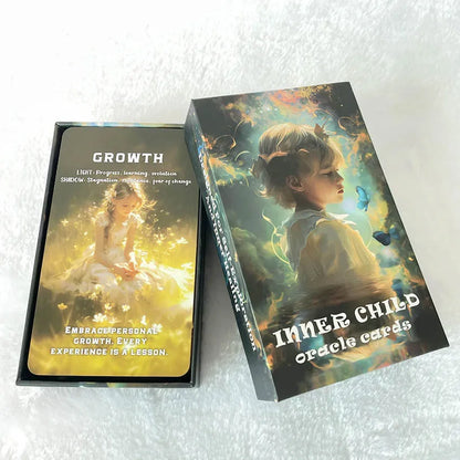 🔮 Inner Child Oracle Cards – 56-Card Tarot Deck for Inner Healing & Reflection
