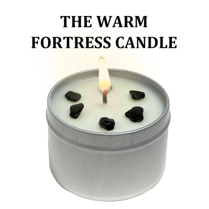 🔮 Crystal Ritual Scented Candle – 3oz Soy Wax Candle