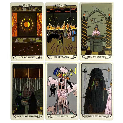 🕸️ Agatha All Along Tarot Deck — 78 Cards English Edition