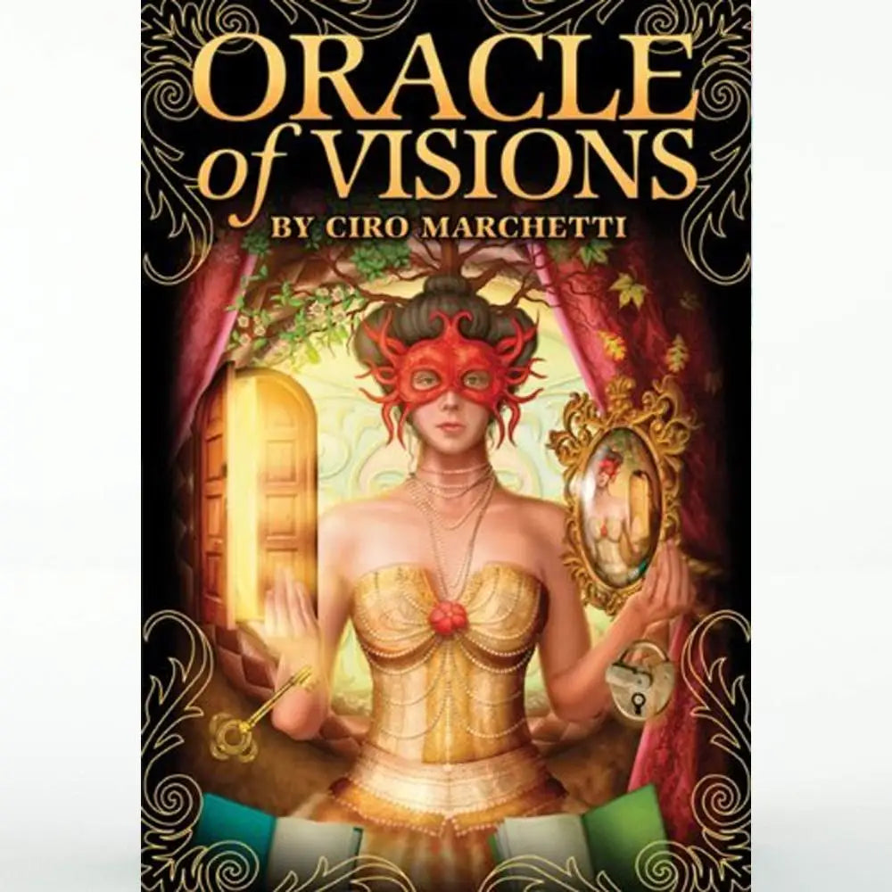 🔮 Oracle of Visions – 52-Card Tarot Oracle Deck with PDF Guidebook