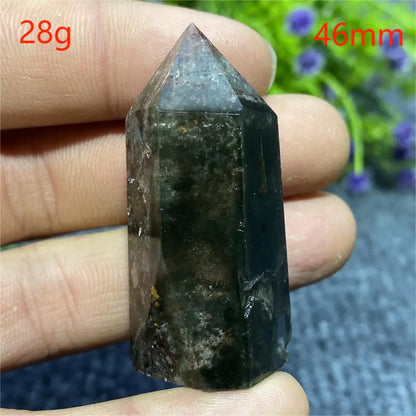 🔮 Natural Ghost Phantom Quartz Crystal Tower