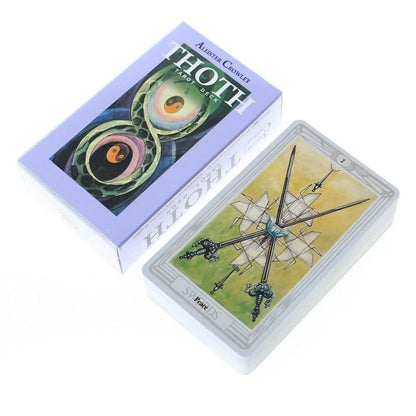 🜂 Aleister Crowley Thoth Tarot Deck – Divination & Oracle Cards