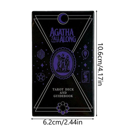 🕸️ Agatha All Along Tarot Deck — 78 Cards English Edition