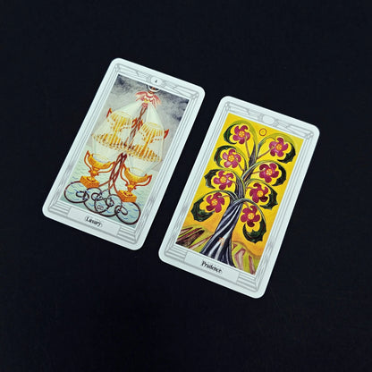 🜂 Aleister Crowley Thoth Tarot Deck – Divination & Oracle Cards