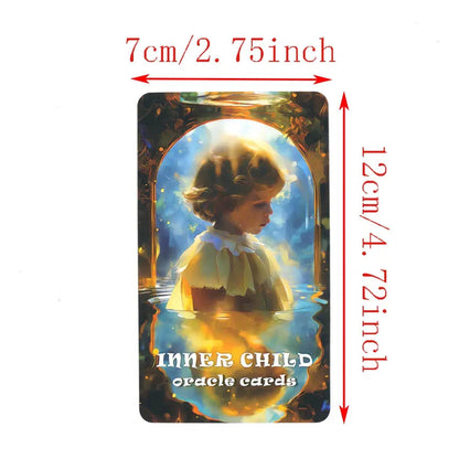 🔮 Inner Child Oracle Cards – 56-Card Tarot Deck for Inner Healing & Reflection