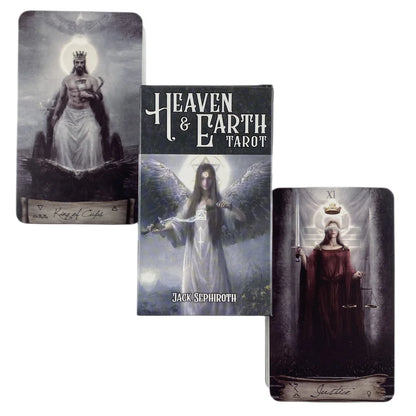 🔮 Heaven & Earth Tarot Deck – Mystical Divination Cards for Self-Discovery & Entertainment