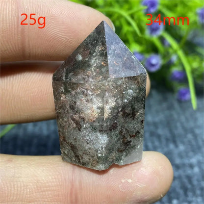 🔮 Natural Ghost Phantom Quartz Crystal Tower