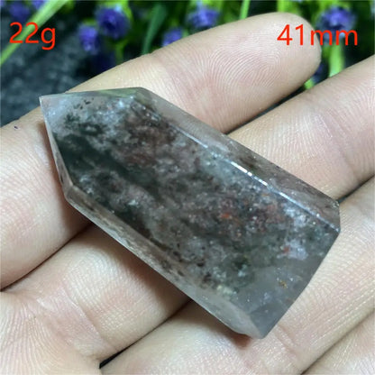 🔮 Natural Ghost Phantom Quartz Crystal Tower