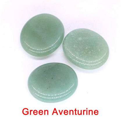 💎 Forget Worry Stones – Healing Crystal Thumb Stones for Success, Health & Wealth