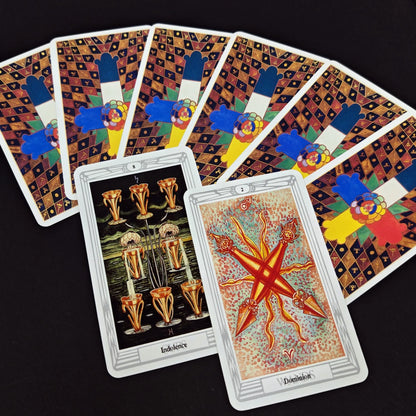 🜂 Aleister Crowley Thoth Tarot Deck – Divination & Oracle Cards