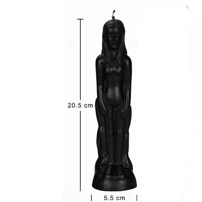 🕯️ Ritual Figure Candle — Male & Female Form