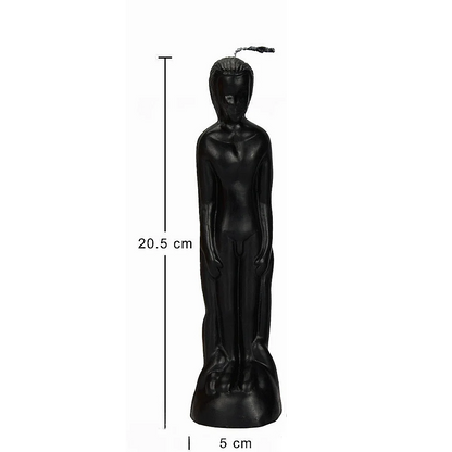 🕯️ Ritual Figure Candle — Male & Female Form