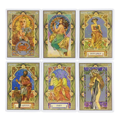 🔮 Astrological Lenormand Oracle Cards – Tarot Wisdom Edition (English)