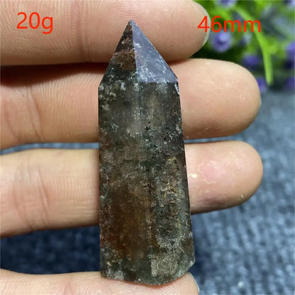 🔮 Natural Ghost Phantom Quartz Crystal Tower