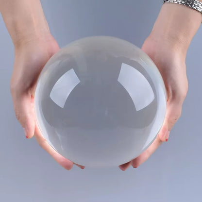 🔮 Extra-Large Glass Energy Sphere — Spiritual Healing & Meditation Orb