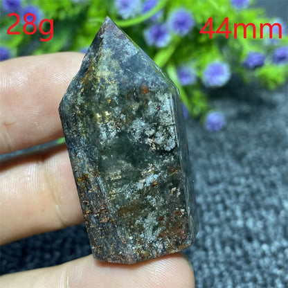 🔮 Natural Ghost Phantom Quartz Crystal Tower