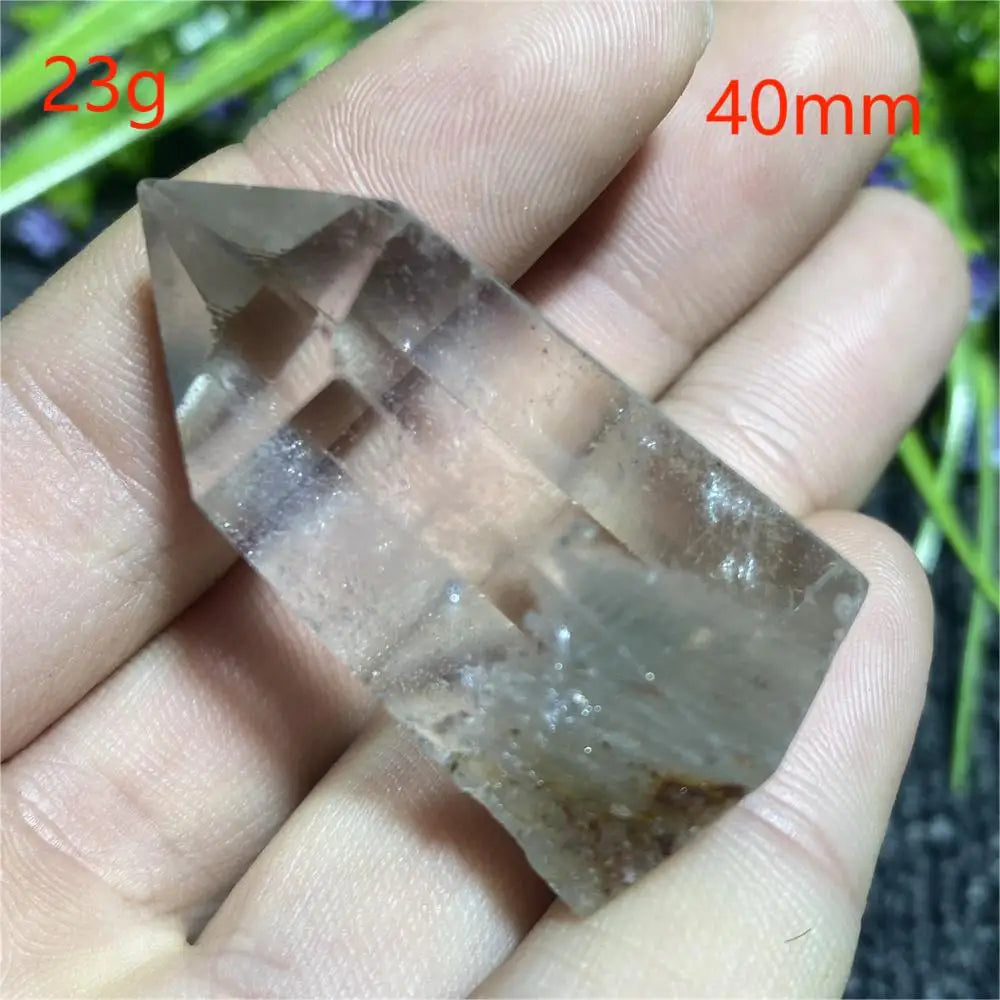 🔮 Natural Ghost Phantom Quartz Crystal Tower
