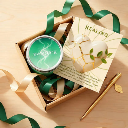 💚 Healing Ritual Candle — 3oz Lavender & Eucalyptus Scented